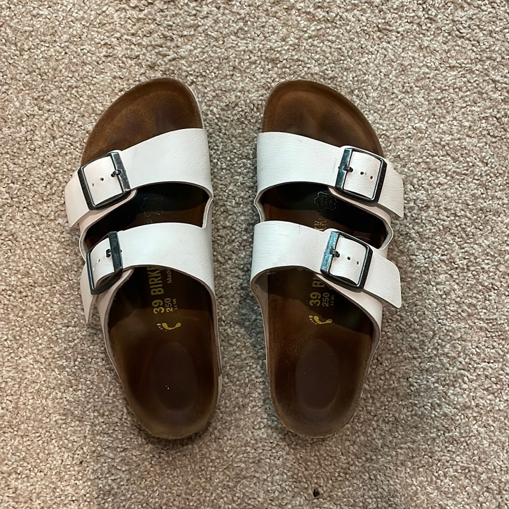 White Birkenstocks